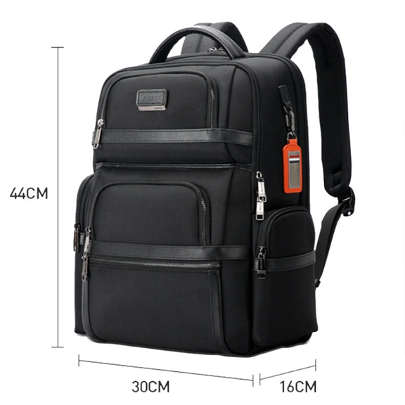 Bopai 61-121601 Large Capacity Water-resistant Business Laptop Backpack With USB+Type-C Port(Blue)