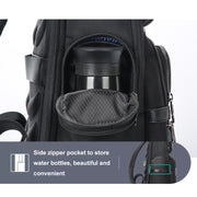 Bopai 61-121601 Large Capacity Water-resistant Business Laptop Backpack With USB+Type-C Port(Blue)