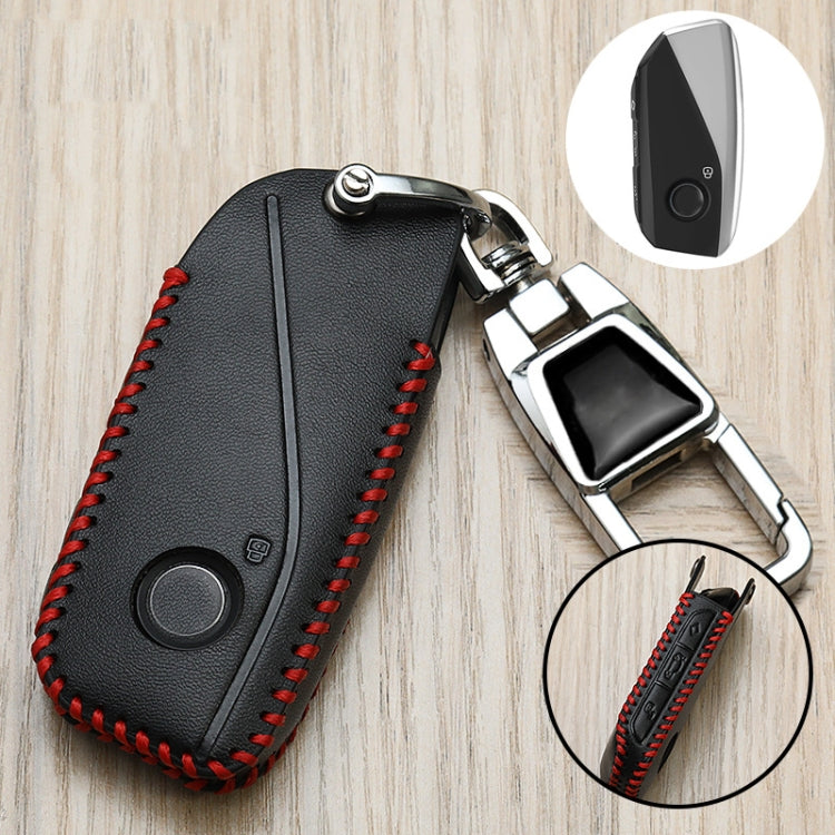 For BMW Car Key Cover Multifunctional Keychain Anti-Lost Number Plate, Style: F