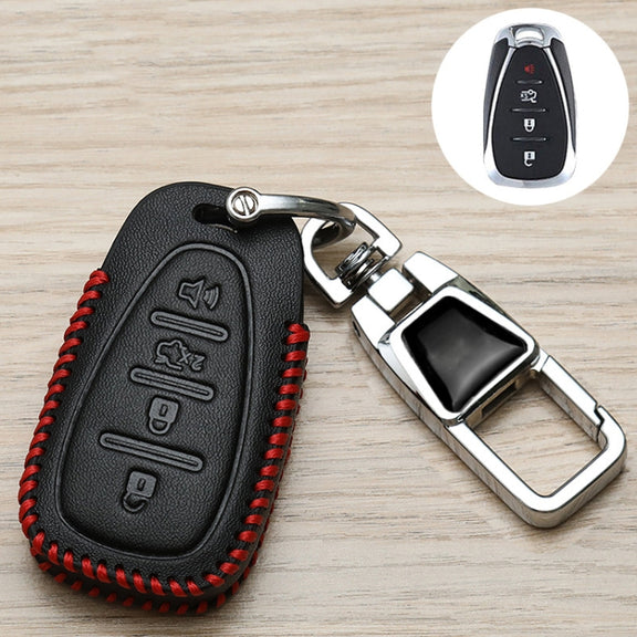 For Chevrolet Car Key Cover Multifunctional Keychain Anti-lost Number Plate, Style: E