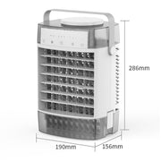 Air Conditioner Water Cooling Fan With Spray 3 Gear Wind 3 Speed Timing