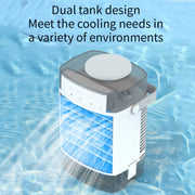 Air Conditioner Water Cooling Fan With Spray 3 Gear Wind 3 Speed Timing