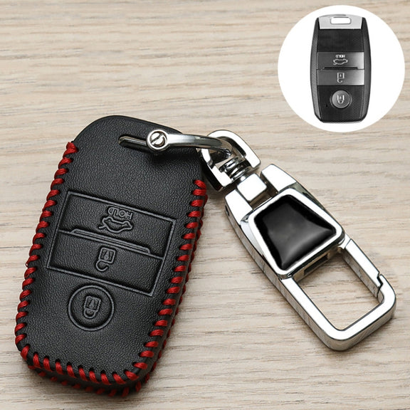 For Kia Car Key Cover Multifunctional Keychain Anti-lost Number Plate, Style: A