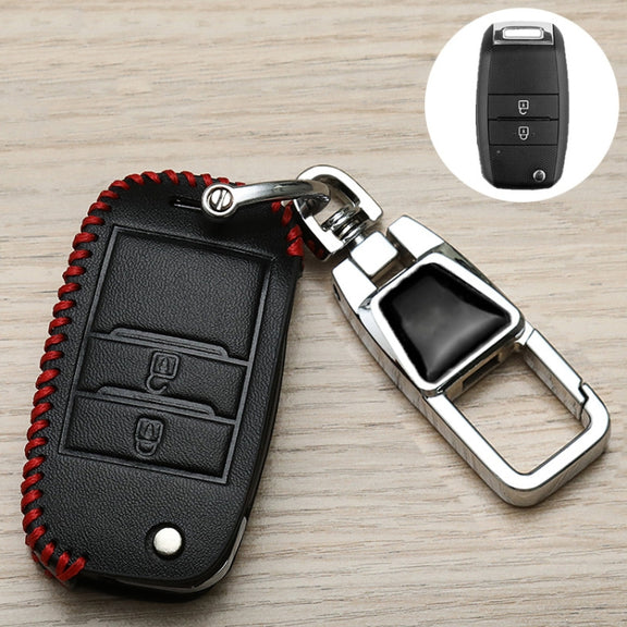 For Kia Car Key Cover Multifunctional Keychain Anti-lost Number Plate, Style: F