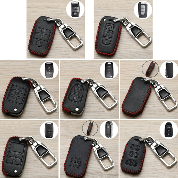 For Kia Car Key Cover Multifunctional Keychain Anti-lost Number Plate, Style: B
