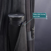 Bopai 61-26111 Large Capacity Business Commuter Laptop Backpack With USB+Type-C Port(Black)