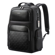 Bopai 61-91911 Large Capacity Business Water-resistant Laptop Backpack With USB+Type-C Port(Black)