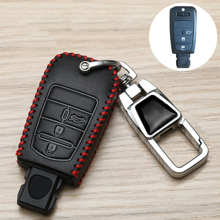 For Fiat Car Key Cover Multifunctional Keychain Anti-Lost Number Plate(B)