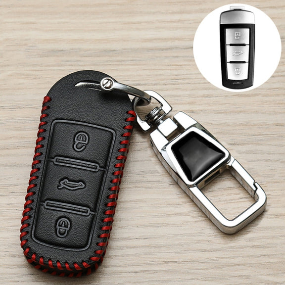 For Volkswagen Key Cover Multifunctional Keychain Anti-lost Number Plate, Style: F