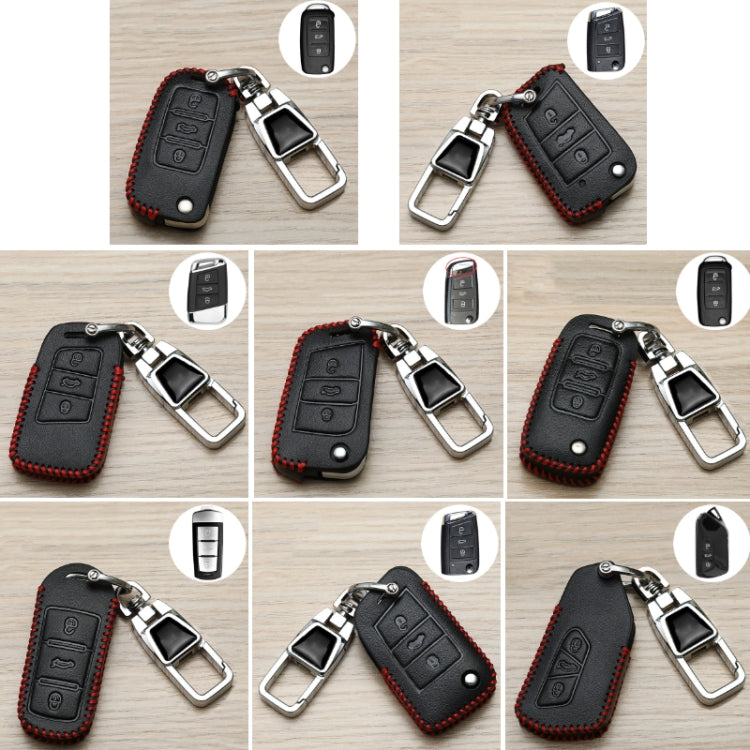 For Volkswagen Key Cover Multifunctional Keychain Anti-lost Number Plate, Style: H