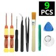 9 In 1 Kit For Nintendo Switch Joycon Joystick Thumb Stick Repair Tool - Switch Spare Parts by PMc TechLife | Online Shopping South Africa | PMc TechLife | Buy Now Pay Later Mobicred