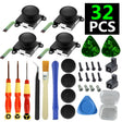 32 In 1 Kit For Nintendo Switch Joycon Joystick Thumb Stick Repair Tool - Switch Spare Parts by PMC TechLife | Online Shopping South Africa | PMC TechLife | Buy Now Pay Later Mobicred