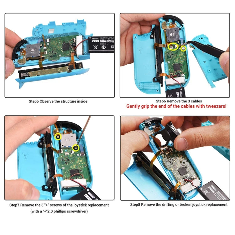 32 In 1 Kit For Nintendo Switch Joycon Joystick Thumb Stick Repair Tool