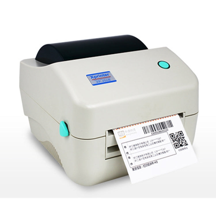 Xprinter XP-450B USB Port Supermarket Cashier Barcode Thermal Printer(UK Plug)