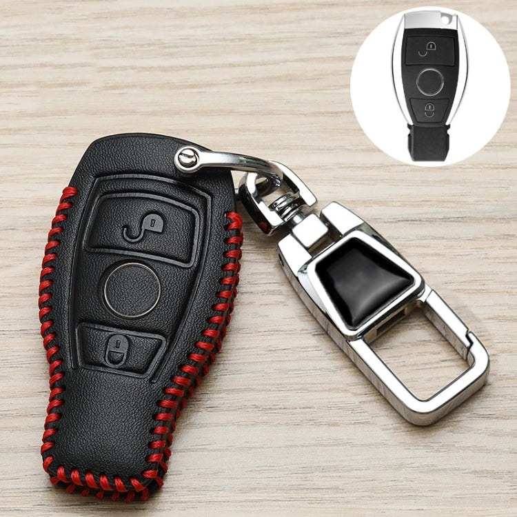 For Mercedes-Benz Car Key Cover Multifunctional Keychain Anti-lost Number Plate, Style: A