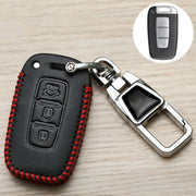 For Hyundai Car Key Cover Multifunctional Keychains Anti-lost Number Plates, Style: C