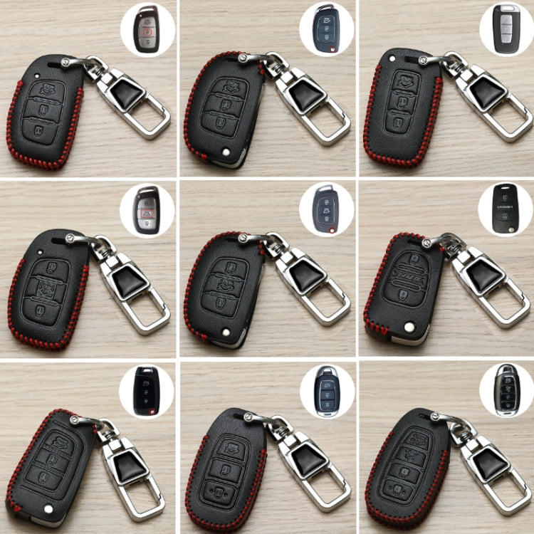 For Hyundai Car Key Cover Multifunctional Keychains Anti-lost Number Plates, Style: E
