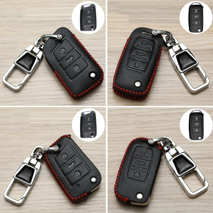 For Skoda Car Key Cover Multifunctional Keychain Anti-lost Number Plate(B)