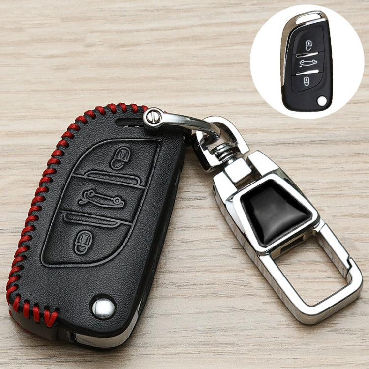 For Citroen Car Key Cover Multifunctional Keychain Anti-lost Number Plate(B)