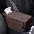 Car Armrest Box Booster Pad Widened Interior Tissue Box, Color: Mocha Brown - Stowing Tidying by PMC TechLife | Online Shopping South Africa | PMC TechLife | Buy Now Pay Later Mobicred
