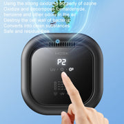 HOSK XT-01 UV Pet Air Purifier Household Deodorant Ozone Generator, Size: USB Plug(Black)
