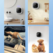 HOSK XT-01 UV Pet Air Purifier Household Deodorant Ozone Generator, Size: Charging(White)