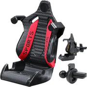 Car Gravity Air Outlet Navigation Mobile Phone Holder(Red Ribbon)