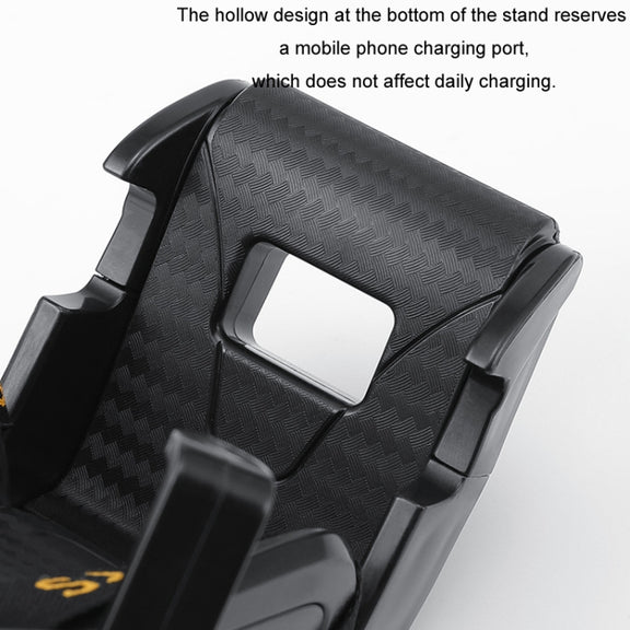 Car Gravity Air Outlet Navigation Mobile Phone Holder(Yellow Ribbon)