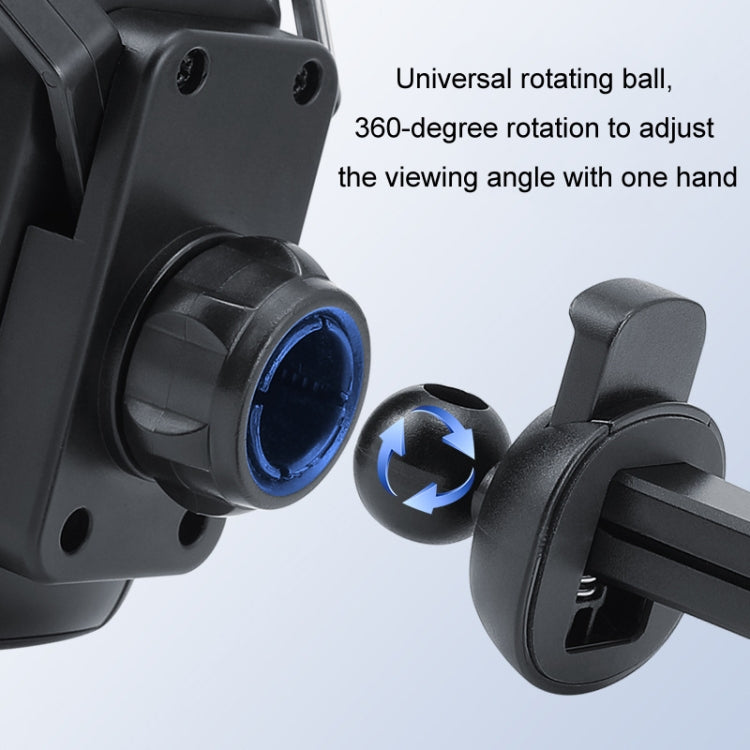 Car Gravity Air Outlet Navigation Mobile Phone Holder(Yellow Ribbon)