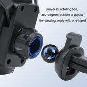 Car Gravity Air Outlet Navigation Mobile Phone Holder(Red Ribbon)