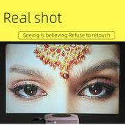 Y2S 1080P Mini LED WiFi Projector Support Wireless Wired Screen Mirroring Youtube Version(US Plug)
