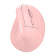 XUNSVFOX H5 Upright Vertical Dual Mode Mouse Rechargeable Wireless Business Office Mouse(Pink) - free shipping - PMC TechLife - Order now!