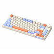 XUNSVFOX K81 Laptop Gaming Office Wired Illuminated Keyboard(Lake Blue) - Wired Keyboard by XUNSVFOX | Online Shopping South Africa | PMC TechLife | Buy Now Pay Later Mobicred