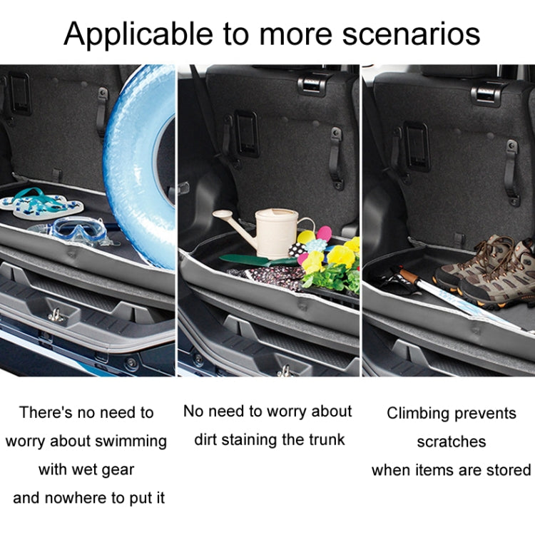 Car Dustproof Water-resistant Trunk Protective Pad, Size: Small