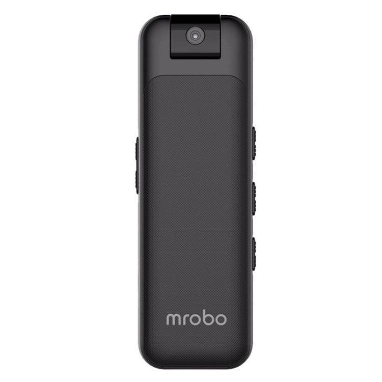Mrobo D3 1080P Rotating Camera HD Infrared Night Recording Pen, Size: No Memory(Black)
