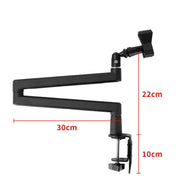 Microphone Stand Desk Mount 360 Degree Adjustable Cantilever Holder