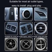 Car Mobile Phone Holder Navigation Air Outlet Support Fixed Bracket(Metal Hook)