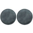 2pcs/ Set Car Suede Anti-Slip Water Coaster Car Interior Decoration(Gray) - Car Drink Holders by PMC TechLife | Online Shopping South Africa | PMC TechLife | Buy Now Pay Later Mobicred