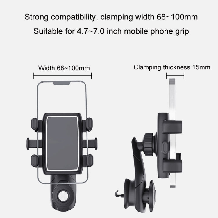 Car Multifunctional 360-degree Rotating Mobile Phone Holder(Air Outlet Model)