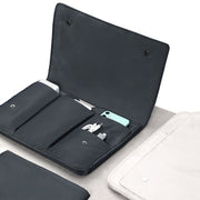 Multi-layer Water-resistant and Shock-absorbing Laptop Sleeve Laptop Storage Bag, Size: 16 inch(Black)
