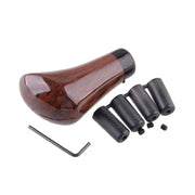 Walnut Car Shift Lever Handle Gear Head(Wood Grain)