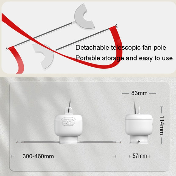 USB Plug-in Version Delicatessen Fly Catching Ceiling Fan Catering Restaurant Fly Repellent Device