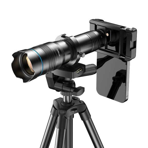 APEXEL HD Metal 36X Zoom Telescope Telephoto Lens With Extendable Tripod