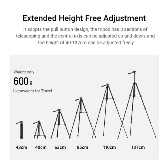 APEXEL 60X Smartphone Telescope Lens With Extendable Tripod Set