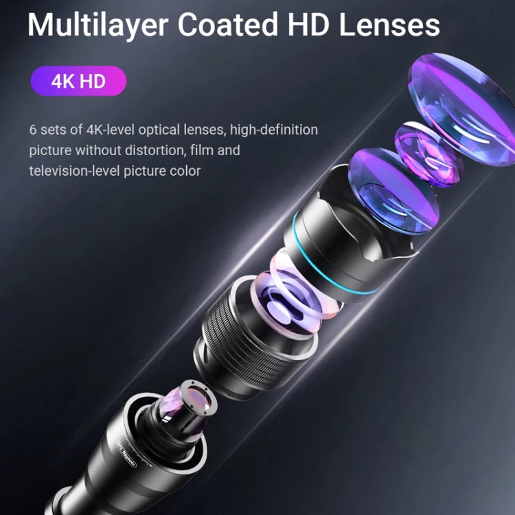 APEXEL 60X Smartphone Telescope Lens With Extendable Tripod Set