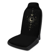 Car Universal Printed Seat Protector Automobile Decoration Supplies, Style: Gold Moon