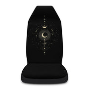 Car Universal Printed Seat Protector Automobile Decoration Supplies, Style: Gold Moon