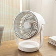 Air Circulating Fan USB Charging Desktop Quiet Fan(White) - Electric Fans by PMC TechLife | Online Shopping South Africa | PMC TechLife | Buy Now Pay Later Mobicred