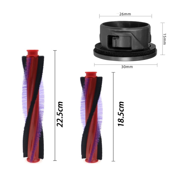 For Dyson V6 DC59 DC62 SV03 Vacuum Cleaner Brush Head Roller Bar, Spec:  225mm