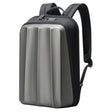 Bopai 61-122579 Large Capacity Hard Shell Password Lock Waterproof Business Laptop Backpack(Grey) - free shipping - PMC TechLife - Order now!
